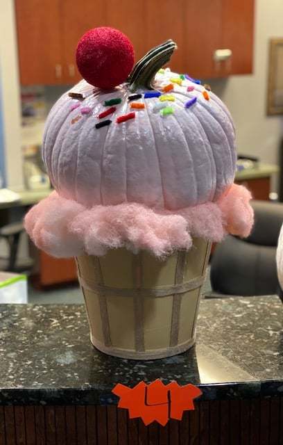 ice cream pumpkin