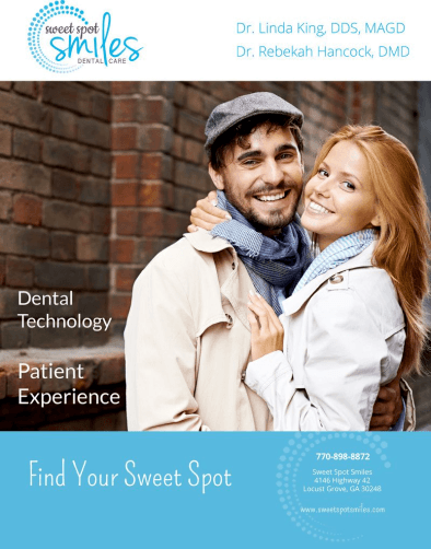 Sweet Spot Smiles Magazine Cover: Find Your Sweet Spot